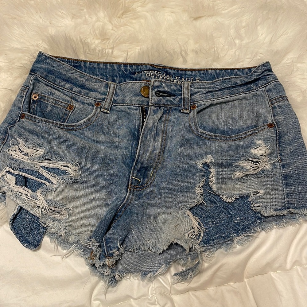 American Eagle short shorts hi waist